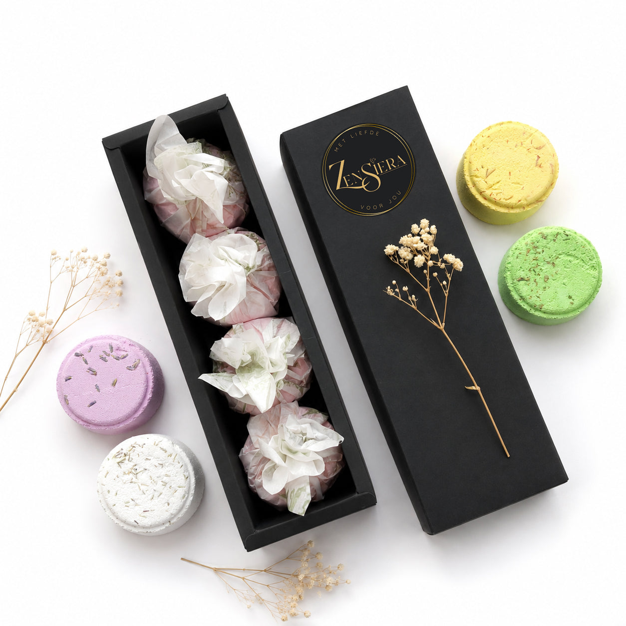 Shower Steamers Moments of Harmony cadeauset met vier geuren